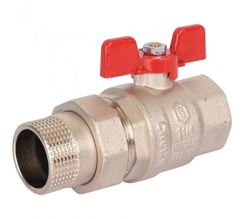 Купить Кран шаровой с американкой STOUT бабочка EPDM 11/4" с доставкой