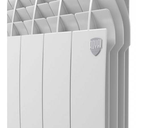 Купить Радиатор биметал. ROYAL THERMO BILINER BIANCO TRAFFICO VR 500х6 секций (ниж. подключ.)(НС-1196680) с доставкой