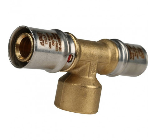 Купить МП Тройник резьбовой пресс для металлопласта STOUT Ø20х1/2"х20 В с доставкой