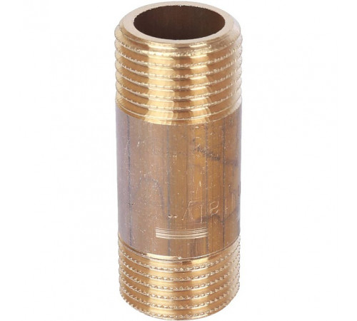 Купить Бочонок резьбовой латунный STOUT без покрытия 1/2"x50мм с доставкой