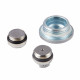 Купить Комплект для монтажа радиаторов ROYAL THERMO 1/2'' без кронштейнов, серый (НС-1156712) с доставкой