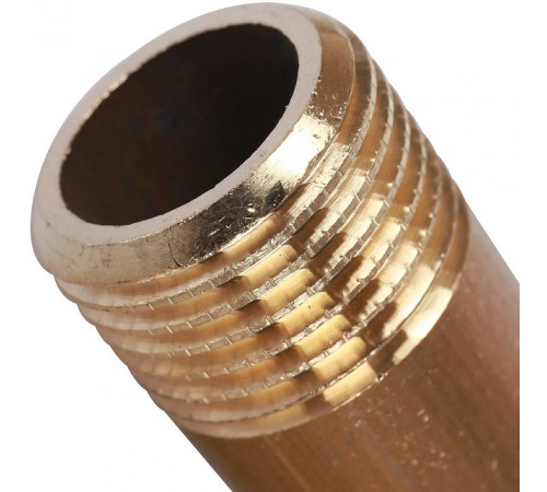 Купить Бочонок резьбовой латунный STOUT без покрытия 1/2"x70мм с доставкой