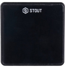Датчик беспроводной STOUT комнатный C-8r черный