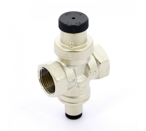 Купить UNI-FITT Редуктор давления 3/4" В 1-4 бар PN15 COMPACT с отверстием под радиальный манометр 1/4" ник с доставкой