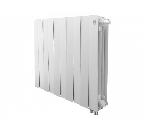 Купить Радиатор биметаллический ROYAL THERMO PIANOFORTE TOWER/BIANCO TRAFFICO 500х10 секций (НС-1338420) с доставкой