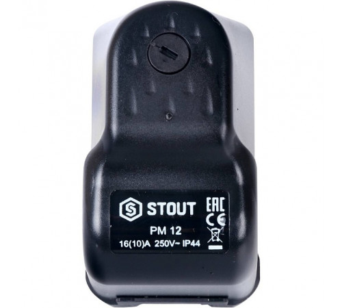 Купить Реле давления для насоса STOUT для водоснабжения PM12G, 3-12 бар,1/4", с накидной гайкой с доставкой