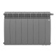 Купить Радиатор биметаллический ROYAL THERMO BILINER SILVER SATIN VDR 500x8 секций, серый (НС-1309750) с доставкой