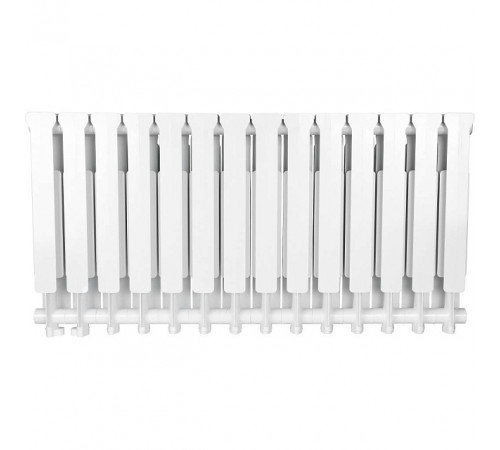 Купить Радиатор алюминиевый STOUT BRAVO 500х14 секций, нижнее правое подключение с доставкой