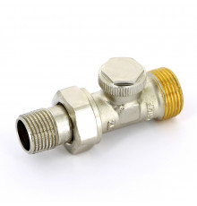 Вентиль обратный UNI-FITT НН 1/2"х3/4"EK с разъемным соединением, никелир.