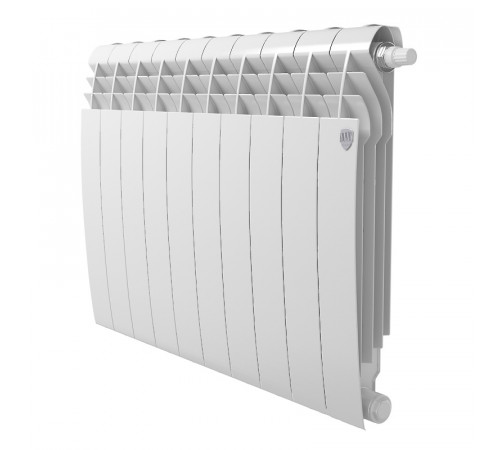 Купить Радиатор биметаллический ROYAL THERMO BILINER BIANCO TRAFFICO VDR 500х10 секций (НС-1309726) с доставкой