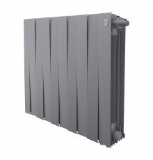 Радиатор биметаллический ROYAL THERMO PIANOFORTE SILVER SATIN VDR80 500x10 секций (НС-1506370)