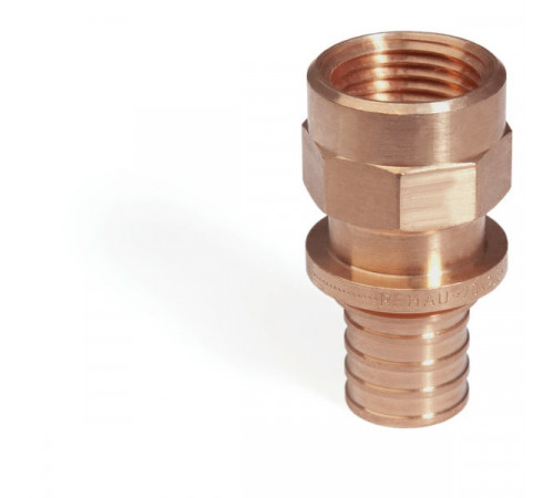 Купить СА Муфта резьбовая аксиальная REHAU RAUTITAN RX+ латунная Ø25х1/2" В (13660701001/139281) с доставкой