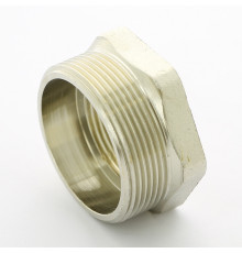 UNI-FITT Футорка НВ 2" x 1 1/4", никелированная
