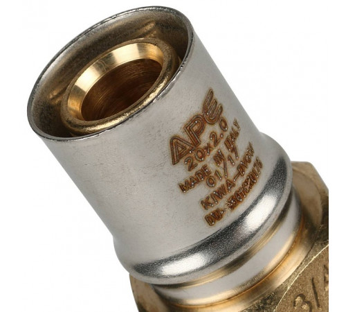 Купить МП Муфта резьбовая пресс для металлопласта STOUT Ø20х3/4" Н с доставкой