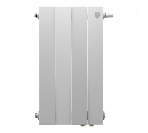 Купить Радиатор биметаллический ROYAL THERMO PIANOFORTE BIANCO TRAFFICO VDR80 500x4 секций (НС-1506362) с доставкой