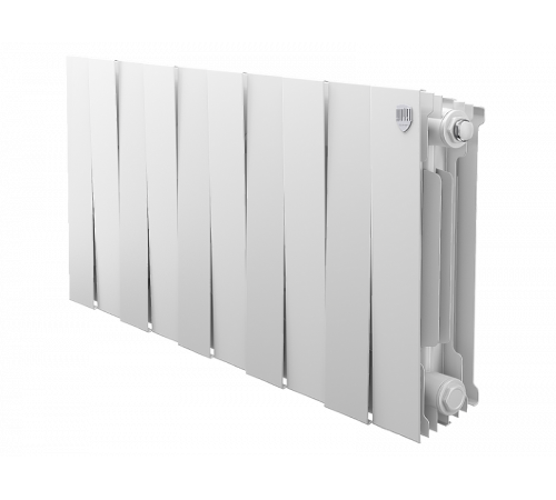 Купить Радиатор биметаллический ROYAL THERMO PIANOFORTE BIANCO TRAFFICO 300x10 секций (НС-1346037) с доставкой