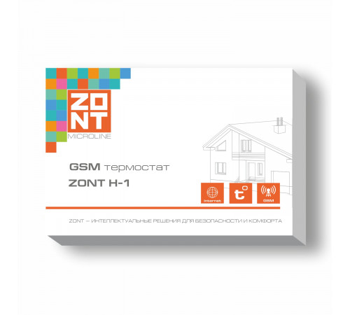 Купить Термостат GSM на стену ZONT H-1 для газовых и электрических котлов с доставкой
