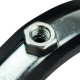 Купить Хомут крепежный со шпилькой М8*80 STOUT Ду100 (107-115) - 4" с доставкой