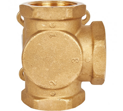 Купить Клапан трехходовой смесительный STOUT 11/4" (KVs 15 м3/ч) с доставкой