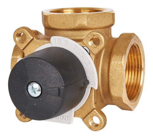 Купить Клапан трехходовой смесительный STOUT 11/4" (KVs 15 м3/ч) с доставкой