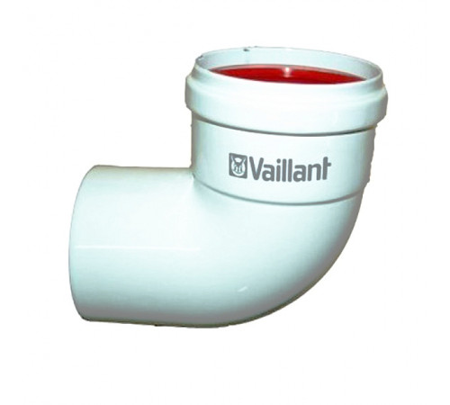 Купить Отвод VAILLANT Dn 80, 90°, с опорной консолью, металл с доставкой