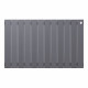 Купить Радиатор биметаллический ROYAL THERMO PIANOFORTE SILVER SATIN NEW 500x12 секций, серый (НС-1176336) с доставкой