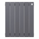 Купить Радиатор биметаллический ROYAL THERMO PIANOFORTE SILVER SATIN NEW 500x6 секций, серый (НС-1176340) с доставкой