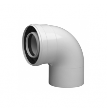 Отвод коаксиальный BAXI Ø60/100-90°