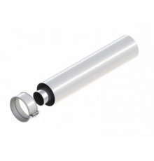 Удлинитель дымохода коаксиальный PROTHERM Ø80/125 мм PP, L=500мм, стальной соединительный хомут в ко