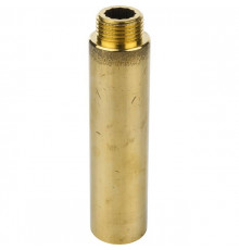 Удлинитель резьбовой латунный STOUT без покрытия 1/2"x100мм ВН