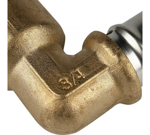 Купить МП Угол резьбовой пресс для металлопласта STOUT Ø20х3/4" В с доставкой