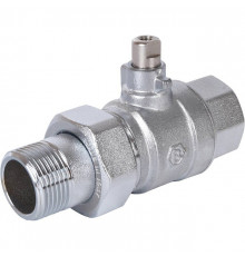 Клапан шаровой двухходовой зональный STOUT 3/4"х3/4" НВ