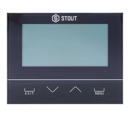 Купить Регулятор двухпозиционный STOUT беспроводной комнатныйST-292v2 черный с доставкой