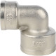 Купить Угол резьбовой латунный STOUT никель 3/4"х1/2" В с доставкой