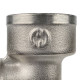 Купить Угол резьбовой латунный STOUT никель 3/4"х1/2" В с доставкой