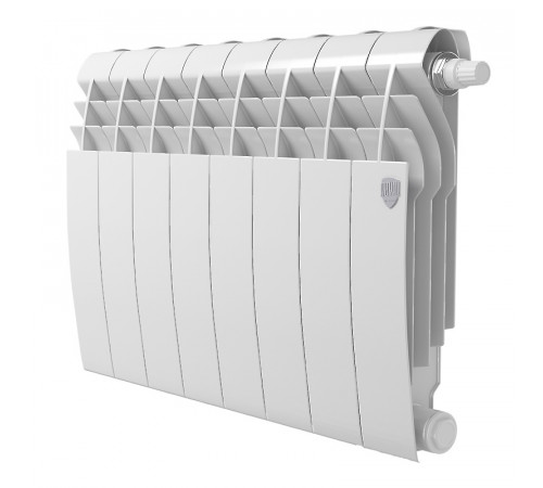 Купить Радиатор биметаллический ROYAL THERMO BILINER BIANCO TRAFFICO VDR 350х8 секций (НС-1309708) с доставкой