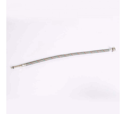 Купить UNI-FITT Гибкая подводка для смесителя МL10х1 - 1/2", 50 см, удл. штуцер, DN 8, оплётка из нерж. ста с доставкой