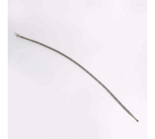 Купить UNI-FITT Гибкая подводка для смесителя МL10х1 - 1/2", 100 см, удл. штуцер, DN 8, оплётка из нерж. ст с доставкой