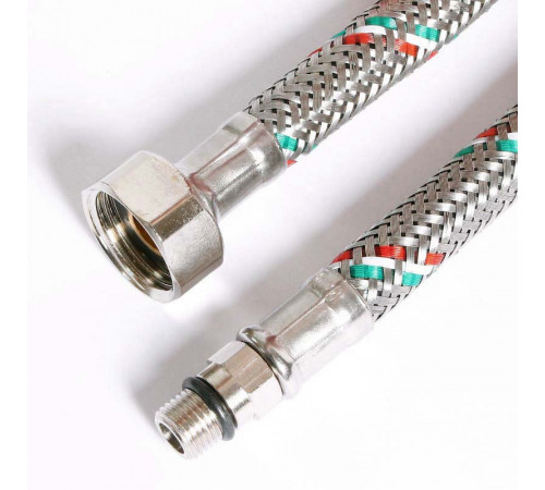 Купить UNI-FITT Гибкая подводка для смесителя М10х1 - 1/2", 30 см, DN 8, оплётка из нерж. стали с доставкой