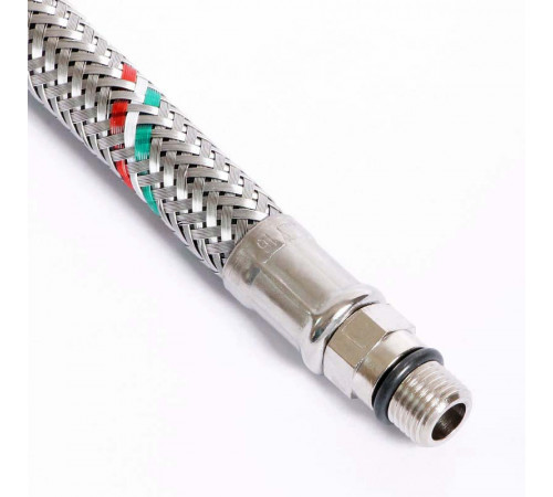 Купить UNI-FITT Гибкая подводка для смесителя М10х1 - 1/2", 30 см, DN 8, оплётка из нерж. стали с доставкой