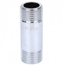 Бочонок резьбовой латунный STOUT хром 1/2"x55мм