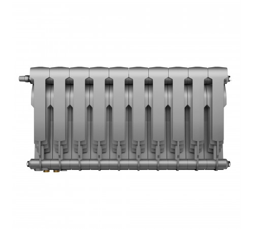 Купить Радиатор Royal Thermo BiLiner 350 /Silver Satin VDR - 10 секц. с доставкой