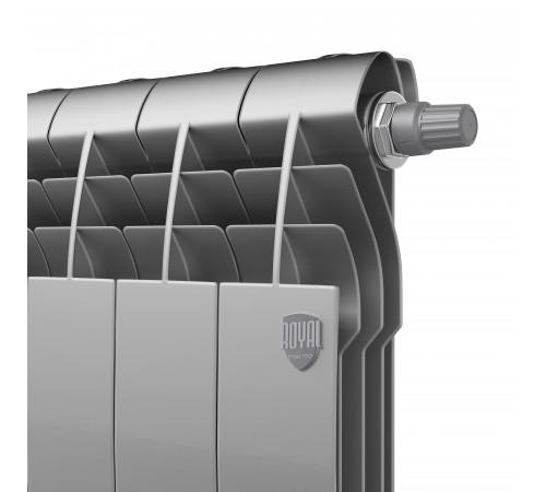 Купить Радиатор Royal Thermo BiLiner 350 /Silver Satin VDR - 10 секц. с доставкой