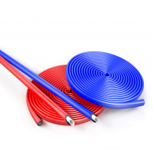 Трубка-утеплитель теплоизоляционная ENERGOFLEX SUPER PROTECT S палка 28/6-2м, синяя (240)