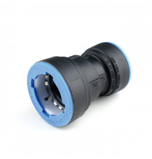 ПНД Муфта переходная быстросборная IRRIPLAST PP PUSH пластик Ø25х20 (15/240)