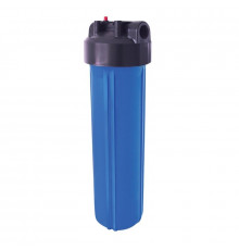Корпус-колба фильтра из пластика KRISTAL Filter Big Blue 20" NT 1" (синий)