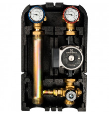 ГБМ Насосная группа STOUT с термостатическим смесителем, с насосом GRUNDFOS UPSO25-65 DN25 (1")