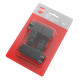 Купить Набор дизайн-вентилей Royal Thermo CUBE, угловой (черный) 1/2" (НС-1422578) с доставкой