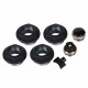 Купить Комплект монтажный Royal Thermo 1”х 1/2" черный (НС-1614222) с доставкой