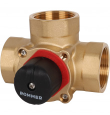 Клапан трехходовой смесительный ROMMER 11/2"KVs 25